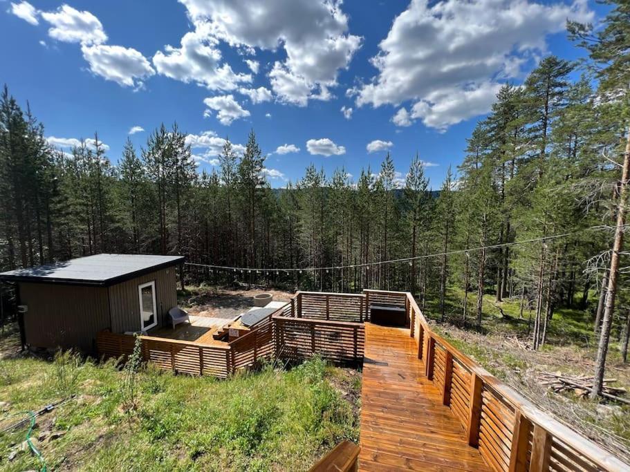 Tretoppen - Ny Moderne Hytte, Unike Finnskogen Турсбю Экстерьер фото