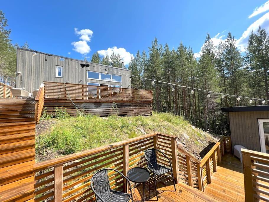 Tretoppen - Ny Moderne Hytte, Unike Finnskogen Турсбю Экстерьер фото