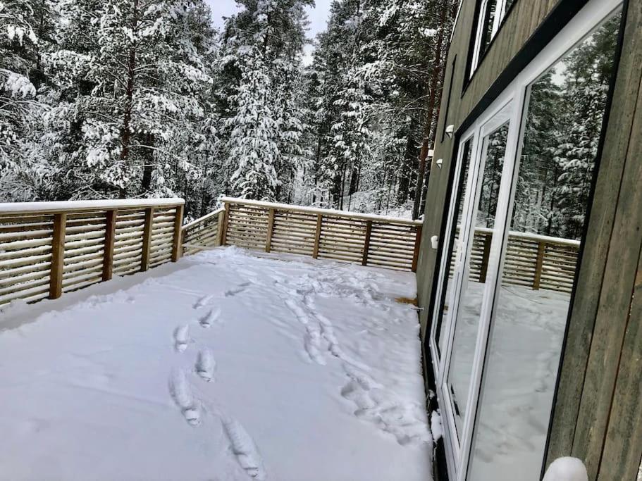Tretoppen - Ny Moderne Hytte, Unike Finnskogen Турсбю Экстерьер фото