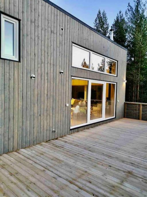 Tretoppen - Ny Moderne Hytte, Unike Finnskogen Турсбю Экстерьер фото