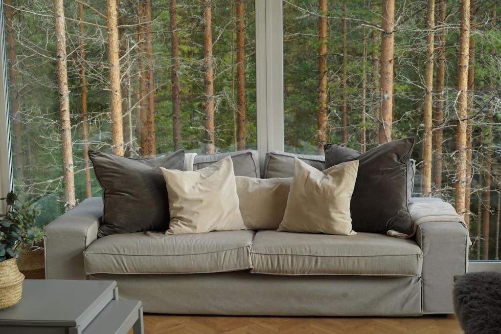 Tretoppen - Ny Moderne Hytte, Unike Finnskogen Турсбю Экстерьер фото
