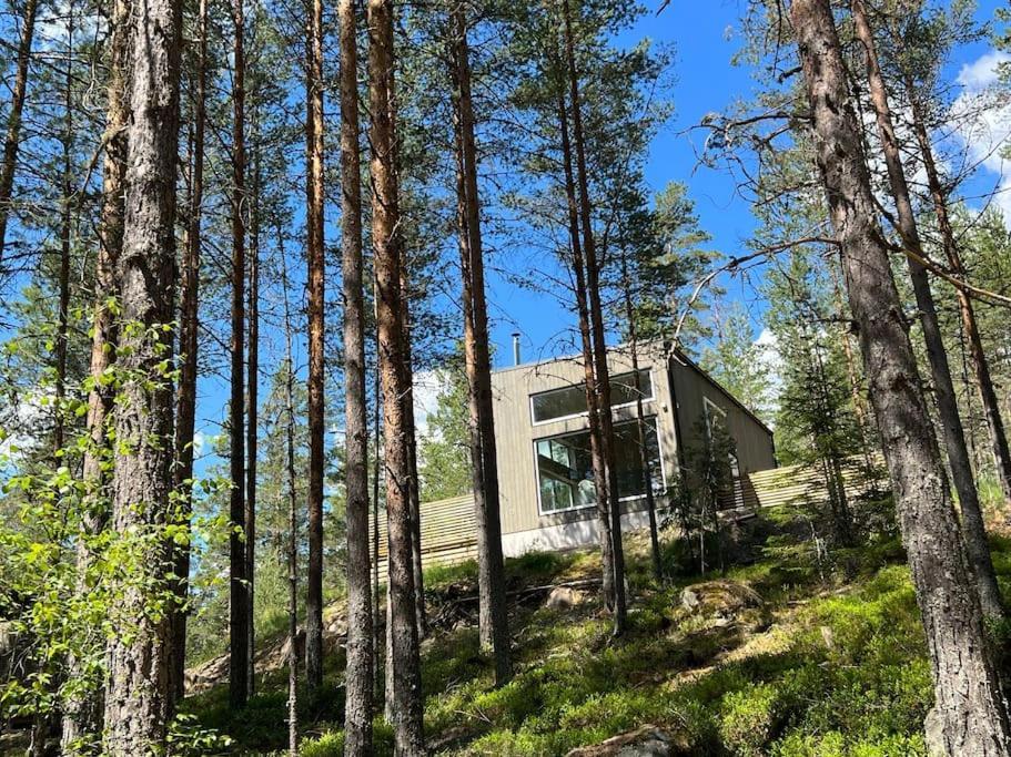 Tretoppen - Ny Moderne Hytte, Unike Finnskogen Турсбю Экстерьер фото