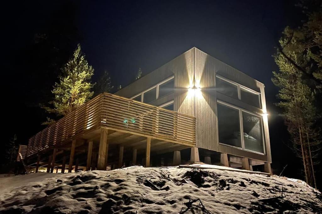 Tretoppen - Ny Moderne Hytte, Unike Finnskogen Турсбю Экстерьер фото