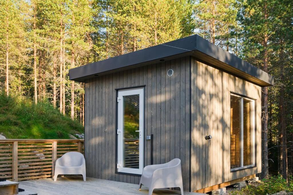 Tretoppen - Ny Moderne Hytte, Unike Finnskogen Турсбю Экстерьер фото