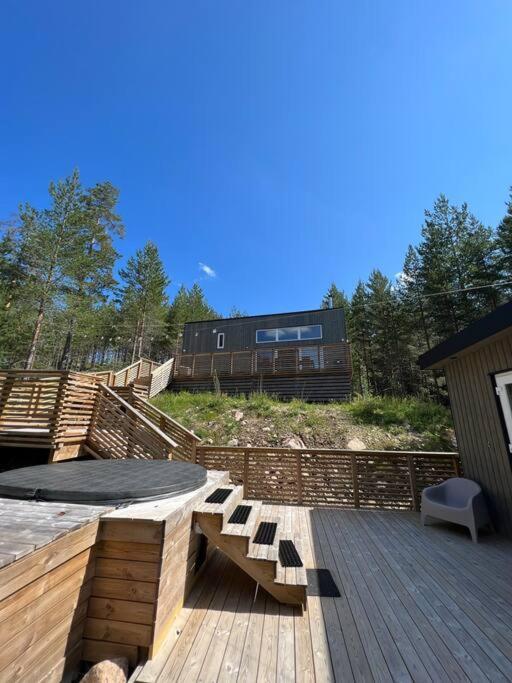 Tretoppen - Ny Moderne Hytte, Unike Finnskogen Турсбю Экстерьер фото
