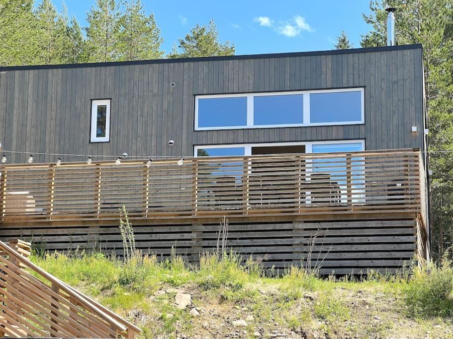 Tretoppen - Ny Moderne Hytte, Unike Finnskogen Турсбю Экстерьер фото